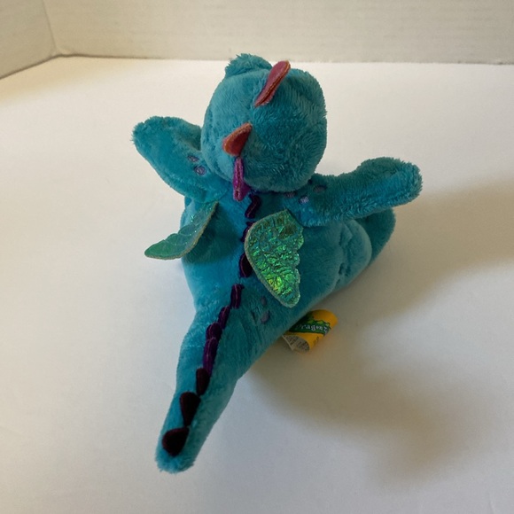 Vintage Gund Dragon Tales Ord the Blue Dragon Plush - Picture 4 of 7